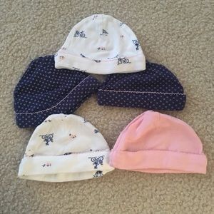 Carter’s Baby Girls Hat Bundle